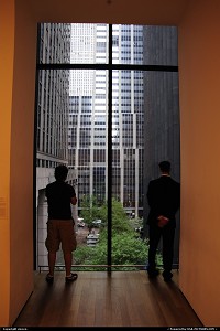 Photo by vincen | New York  moma museum manhattan window neil